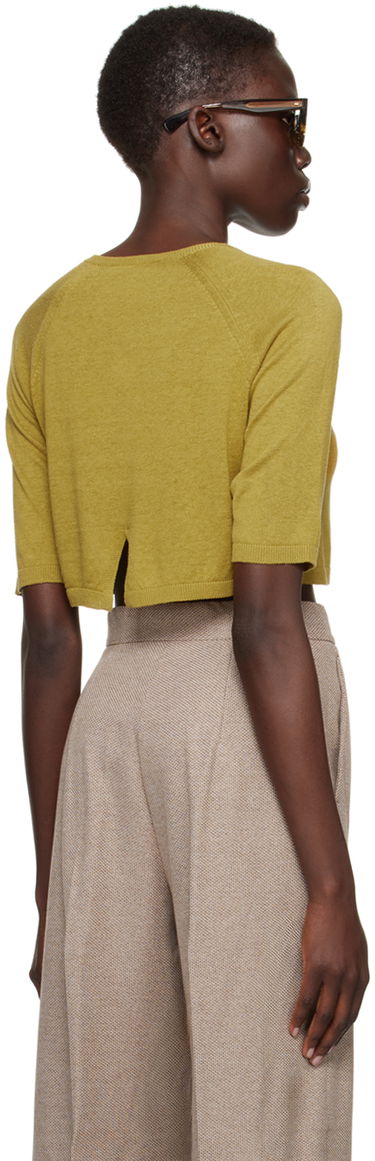 Sveter Max Mara Cropped Cardigan Zelené | 2419371013600, 2