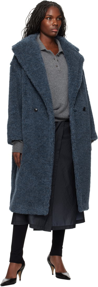 Kabáty Max Mara Zebra Coat Modrá | 2421016152600 MM10506, 4