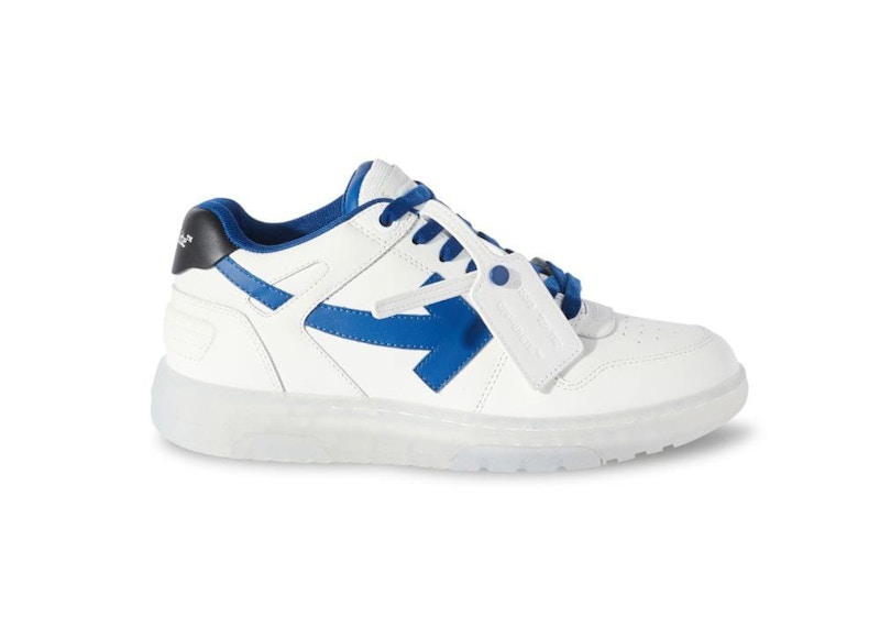 Tenisky a topánky Off-White Out Of Office OOO Low Tops White Navy Blue Biela | OMIA189S24LEA0100146, 0