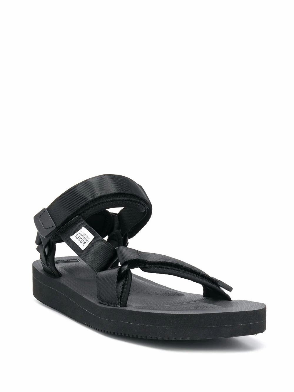 Black Rubber Sandals