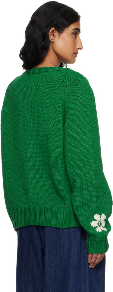 Sveter YMC YMC Atomic Knit Cardigan Zelené | Q8YMD, 2