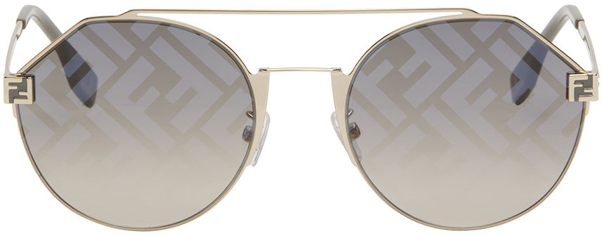 Slnečné okuliare FENDI Sky Sunglasses Metalická | FE40060UW5532F 192337180132, 0