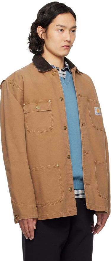 Bunda Carhartt WIP Chore Coat Čierna | I035281, 4