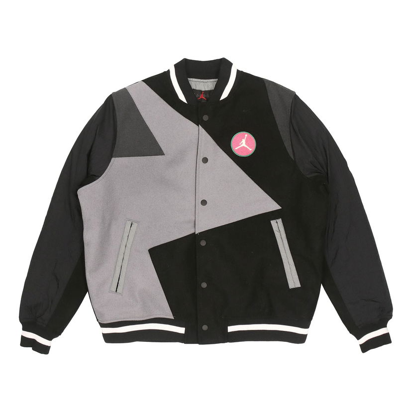 Bomber bunda Jordan Air Jordan Sport DNA Splicing Baseball Jacket Šedá | CK9351-011