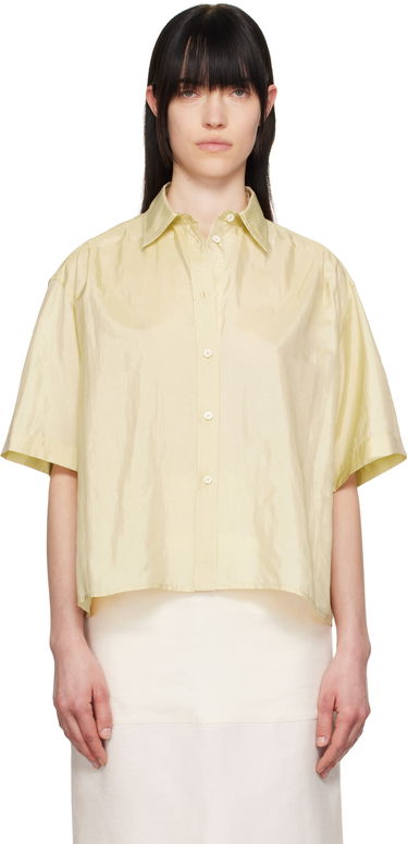 Košeľa Jil Sander Jil Sander Spread Collar Boxy Shirt Žltá | J40DL0167_J70003, 0