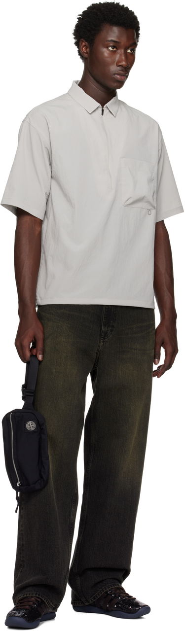 Ľadvinka Stone Island Stone Island Coated Nylon Belt Bag Čierna | K2S15 9200016 S0251, 3