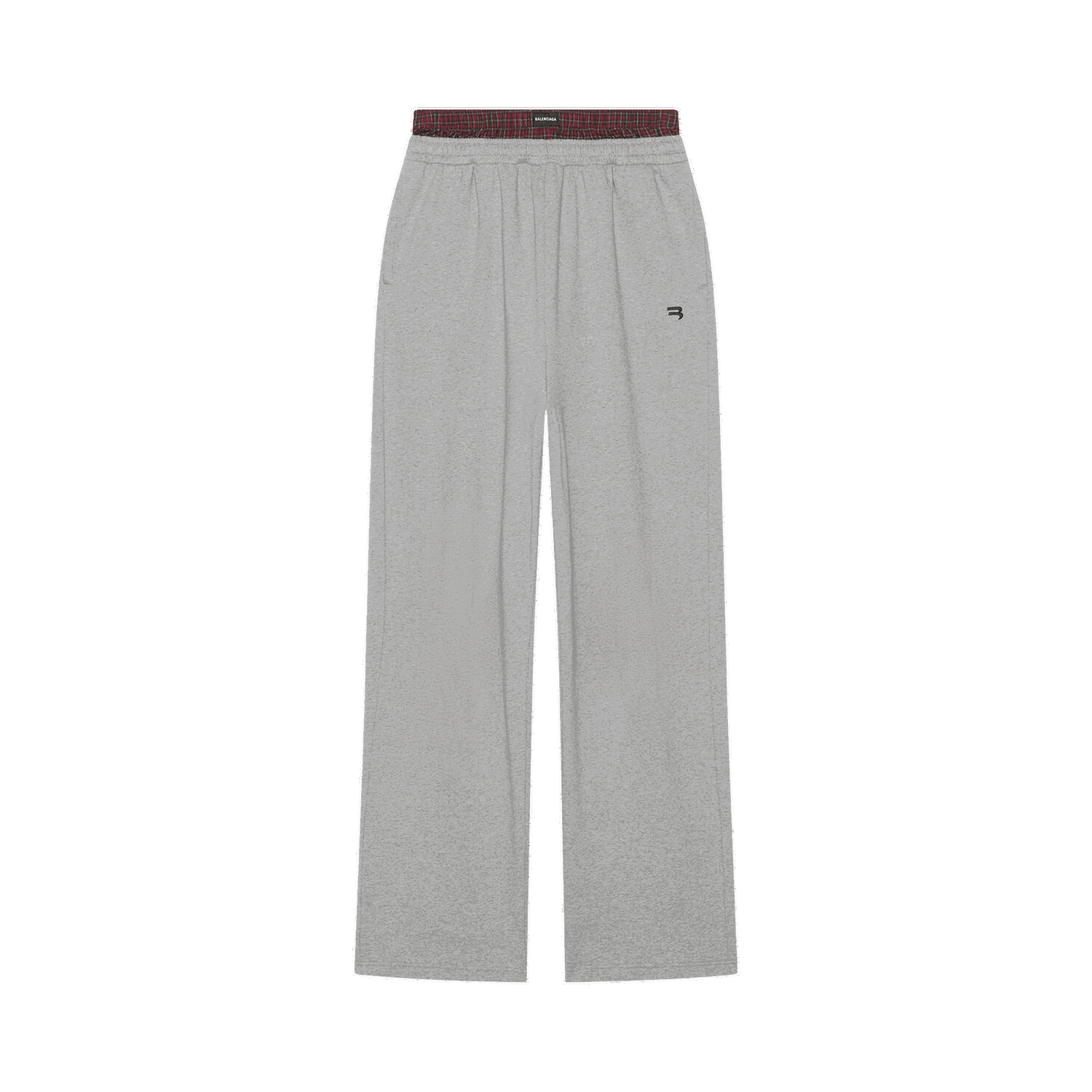 Tepláky Balenciaga Double Waistband Sweatpants Šedá | 662627 TKM36 6100, 0