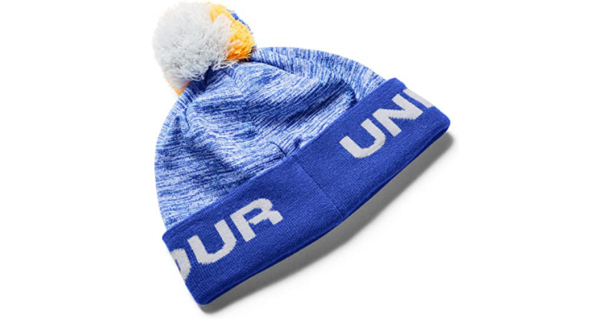 Kulicha Under Armour Under Armour Gametime Pom Beanie Modrá | 1345388-402, 1