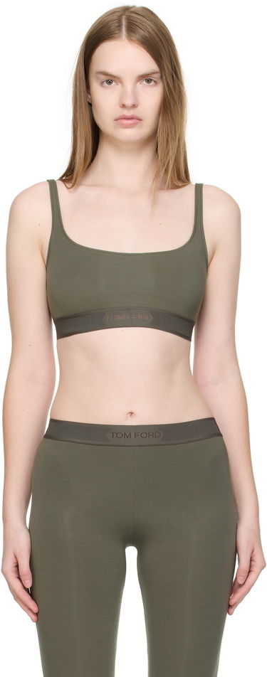 Podprsenka Tom Ford Tom Ford Signature Bralette Zelené | BRJ016-JEX166, 0