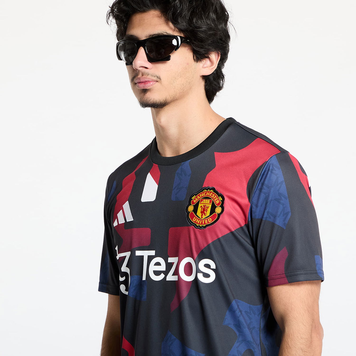 Dres adidas Performance Manchester United Graphic Pre-Match Jersey Čierna | JD7147, 1