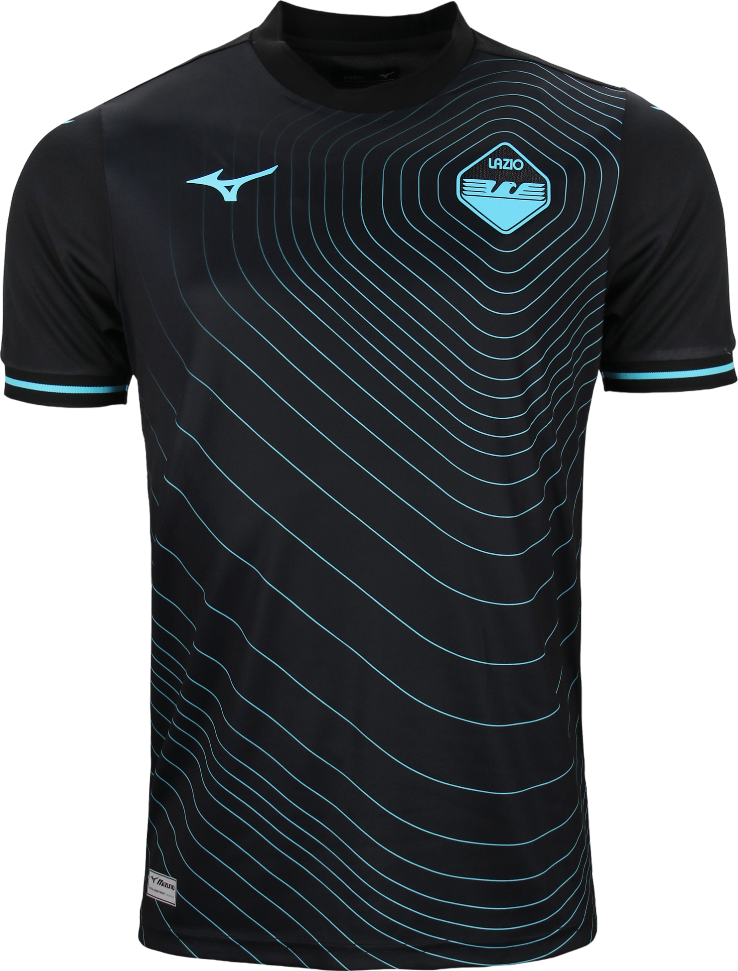 Dres Mizuno Mizuno Lazio Roma 3rd Jersey 2024/2025 Čierna | p2gabx09-09, 0