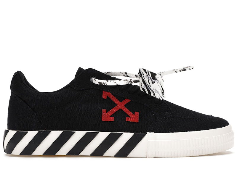 Tenisky a topánky Off-White Vulc Low Black Red Arrow FW20 Čierna | OMIA085E20FAB0011025