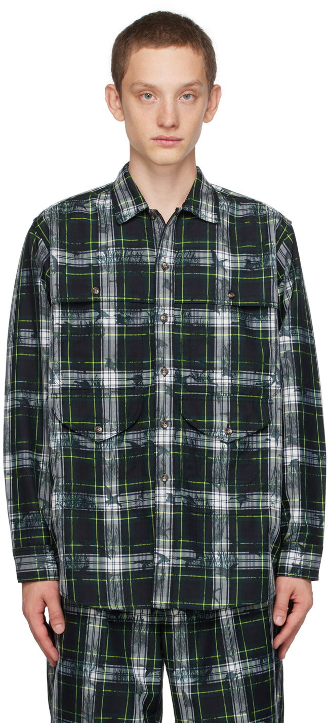 Košeľa BEAMS BEAMS PLUS Adventure Plaid Shirt Zelené | 38110268791, 0