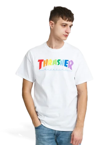 Thrasher Rainbow Mag Tee 064738