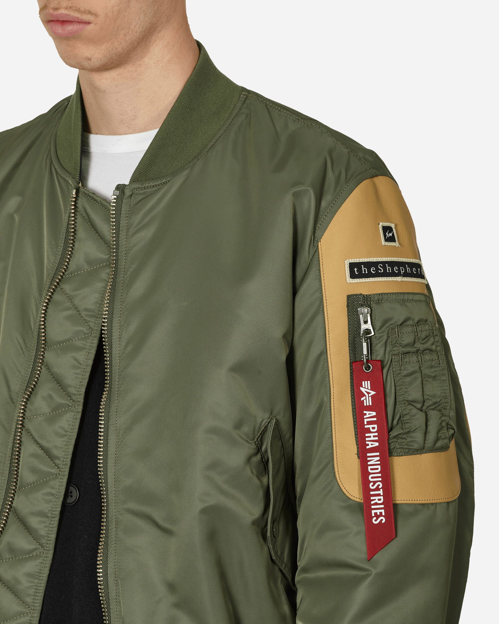 Nylon Bomber Jacket