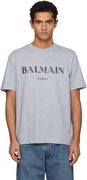 Balmain Paris Print Short-Sleeve T-Shirt