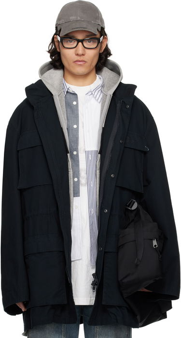 Parka Balenciaga Balenciaga Uniform Jacket Navy | 814436TQP13, 0