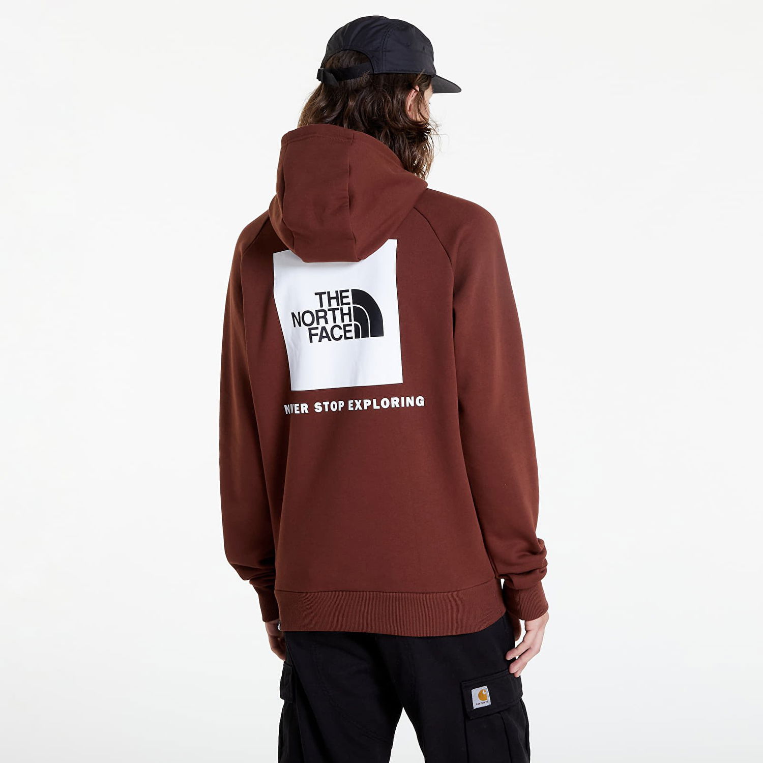 Mikina The North Face Raglan Redbox Hoodie Hnedá | NF0A2ZWU6S21, 0