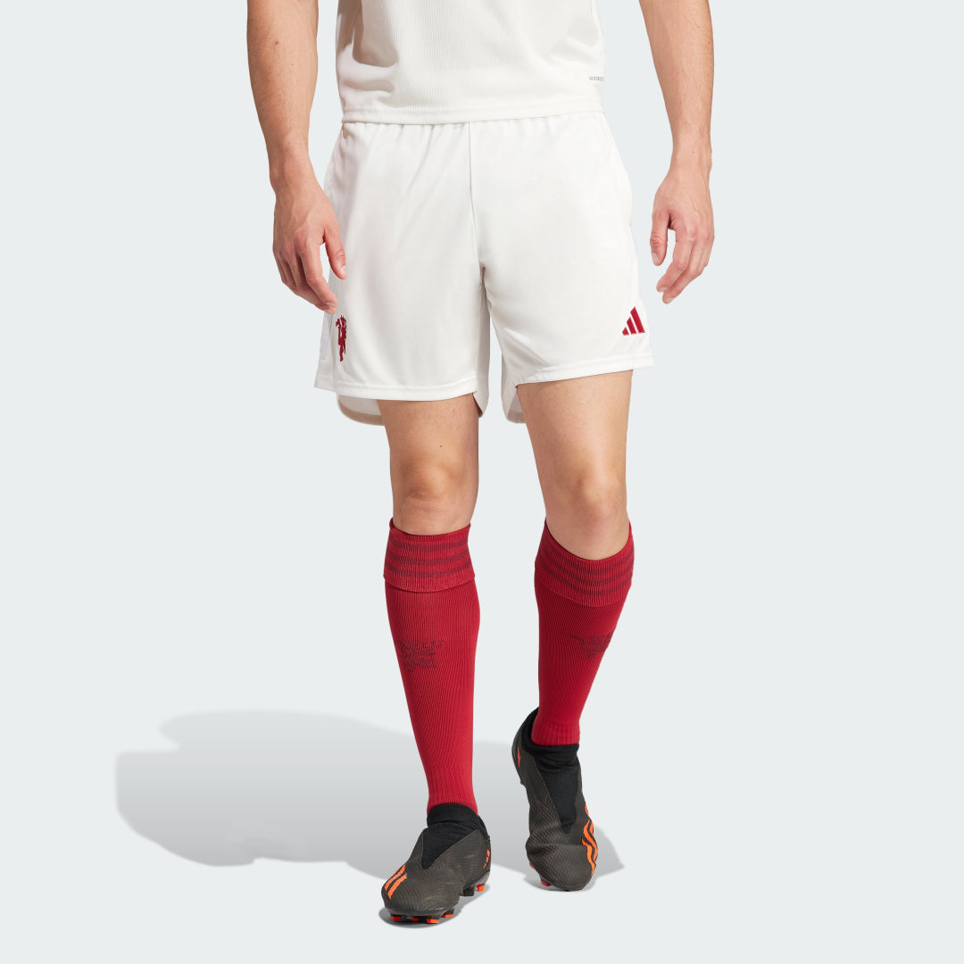 Šortky adidas Originals Manchester United 23/24 Third Biela | IP4085, 1