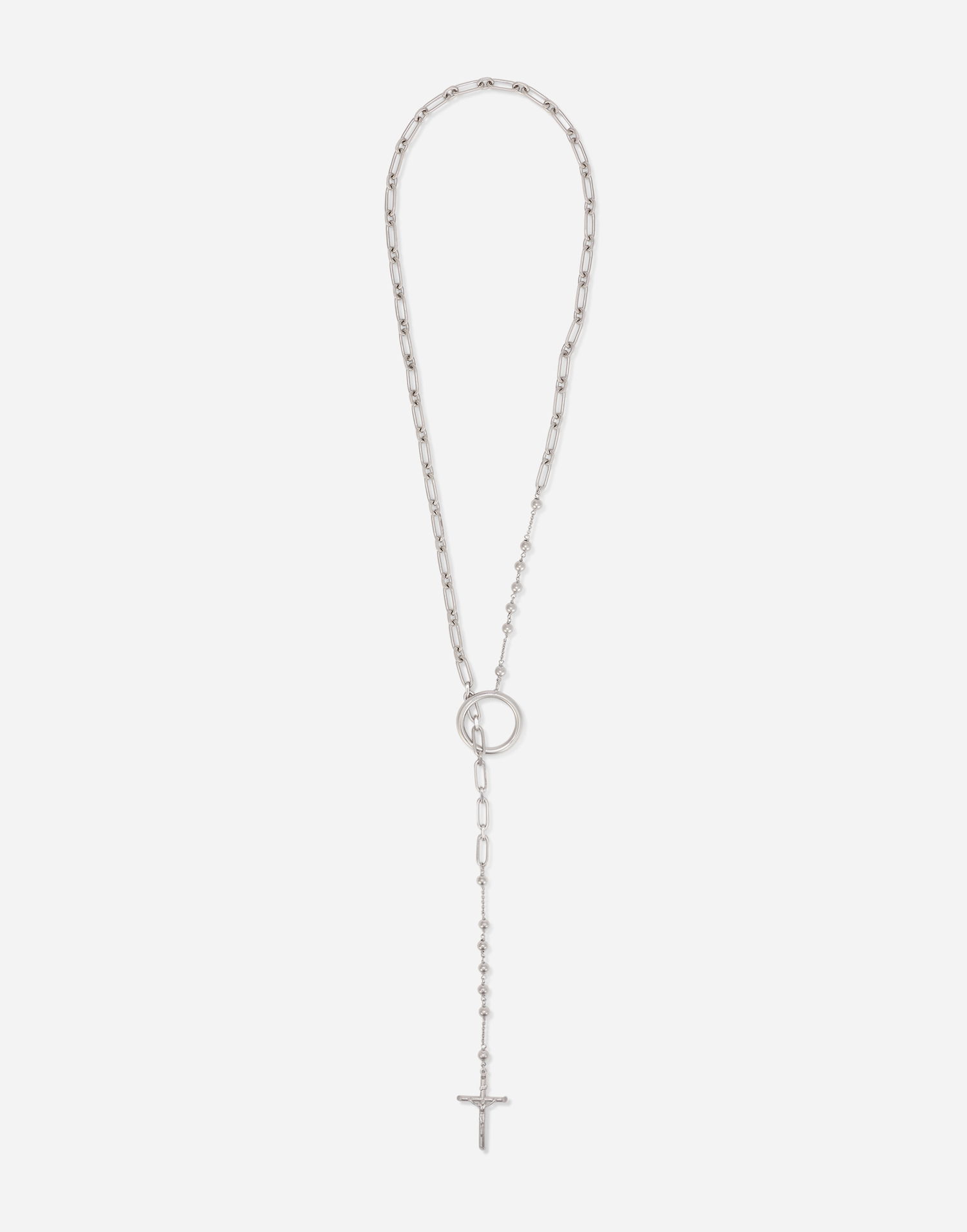 Náhrdelník Dolce & Gabbana Silver Metal Chain Necklace Metalická | WNN7S9W111187655, 0
