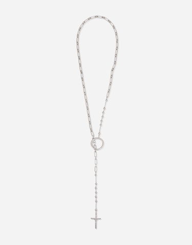 Náhrdelník Dolce & Gabbana Silver Metal Chain Necklace Metalická | WNN7S9W111187655, 0