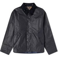 Parka Barbour Waxed Cotton Jacket Navy | MWX1678NY91, 1