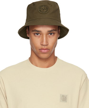 Klobúk Stone Island Stone Island Cotton Reps Bucket Hat Zelené | K1S15 9100981 S0065, 0