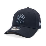 MLB Team Outline 9FORTY - NY Yankees - Navy