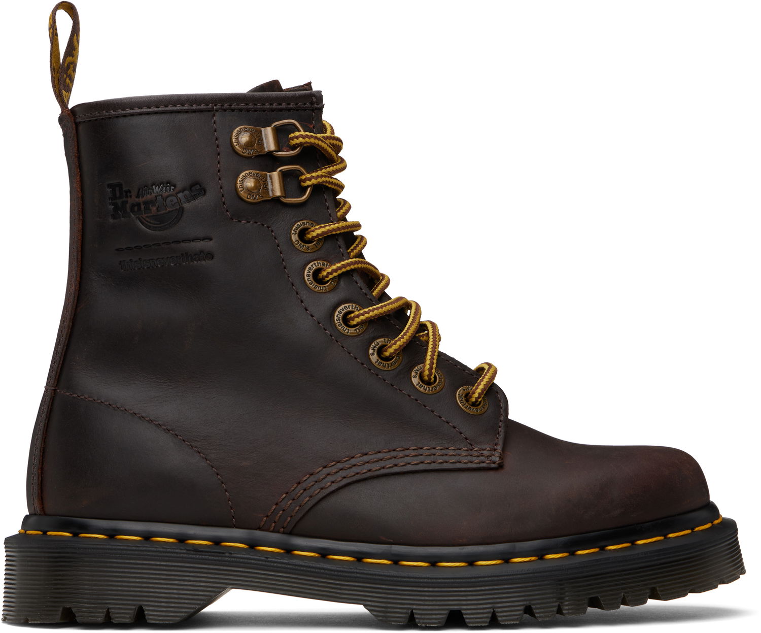 Tenisky a topánky Dr. Martens thisisneverthat Edition 1460 Tint Boots Hnedá | 31281523, 0