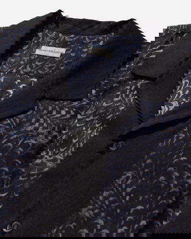 Košeľa Dries Van Noten Printed Short Sleeve Shirt Čierna | 251-020742-1162 509, 3