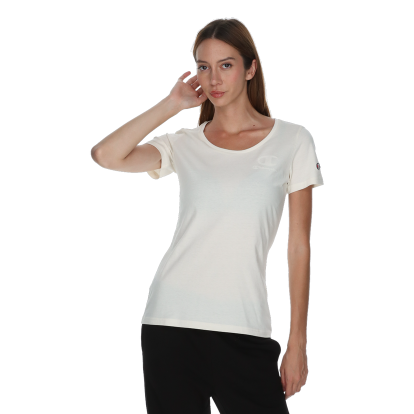 Tričko Champion Crewneck T-Shirt Biela | 118568-WW005