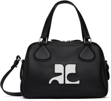 Kabelka Courrèges Courrèges Reedition Leather Bowling Bag Čierna | PERGSA062CR0065, 0