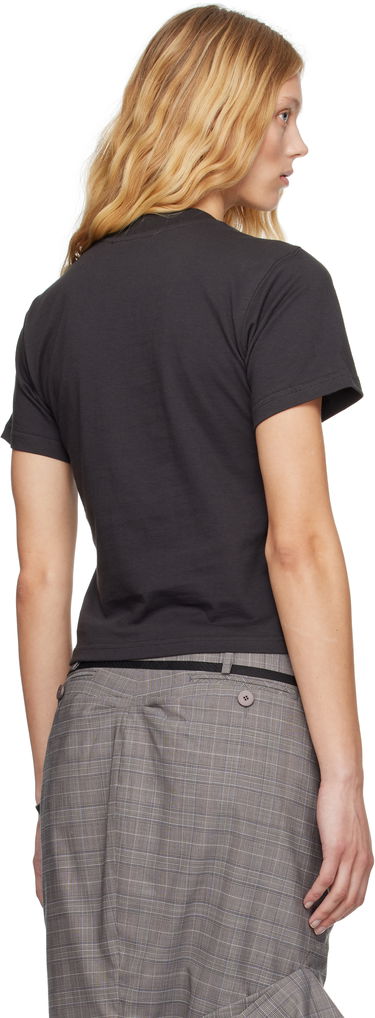 Tričko Ottolinger Ottolinger Fitted Puff Paint T-Shirt Čierna | 115-101915-01, 2