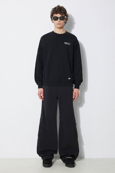 Sveter Neighborhood NEIGHBORHOOD Plain Crewneck Sweatshirt Čierna | 241FPNH.CSM01, 1