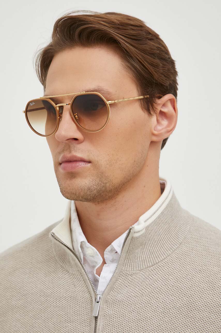 Slnečné okuliare Ray-Ban Ray-Ban Sunglasses Hnedá | 0RB3765, 1