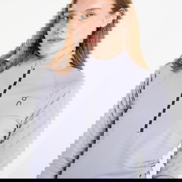 Tričko On Running Performance Long-Sleeve Half-Zip Climate Shirt Šedá | 1WE10780174 W, 1