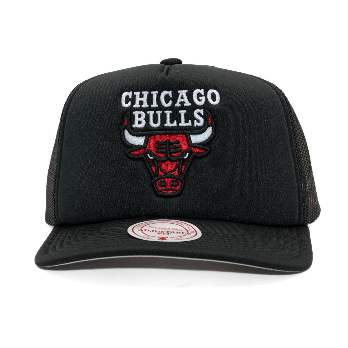 Šiltovka Mitchell & Ness Mitchell & Ness Chicago Bulls Hidden Trucker Snapback Čierna | HT11408-CBUBLCK, 1