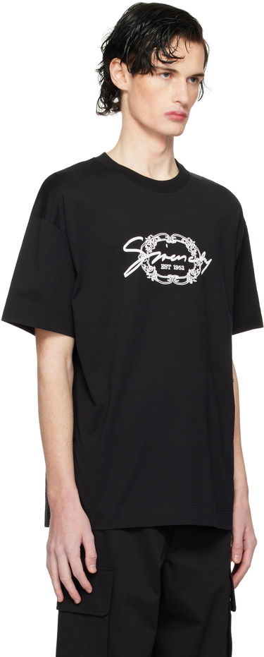 Tričko Givenchy Medallion Logo T-Shirt Čierna | BM71MG3YPK001, 1