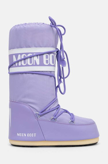 Tenisky a topánky Moon Boot MB ICON NYLON Boots Fialová | 80D1400440.E001, 0
