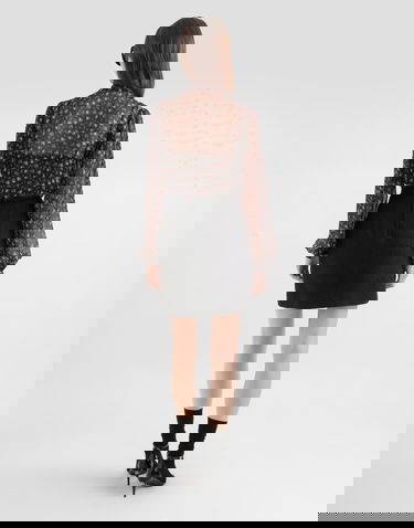 Košeľa Dolce & Gabbana Small Rose-print Chiffon Pussy-bow Top Rôznofarebný | F7BJ2TIS10IHN5XJ, 2