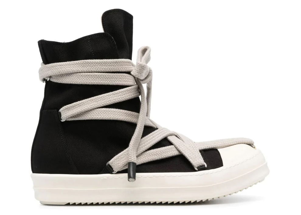 Tenisky a topánky Rick Owens DRKSHDW Hexa High "Black Pearl" Čierna | DU02C5805 DOW2 9811, 0