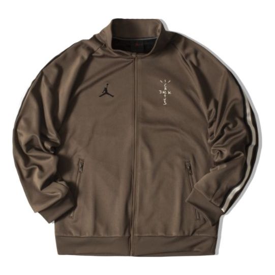 Bunda Jordan Jordan x Travis Scott Track Crossover Jacket Hnedá | CK4036-260