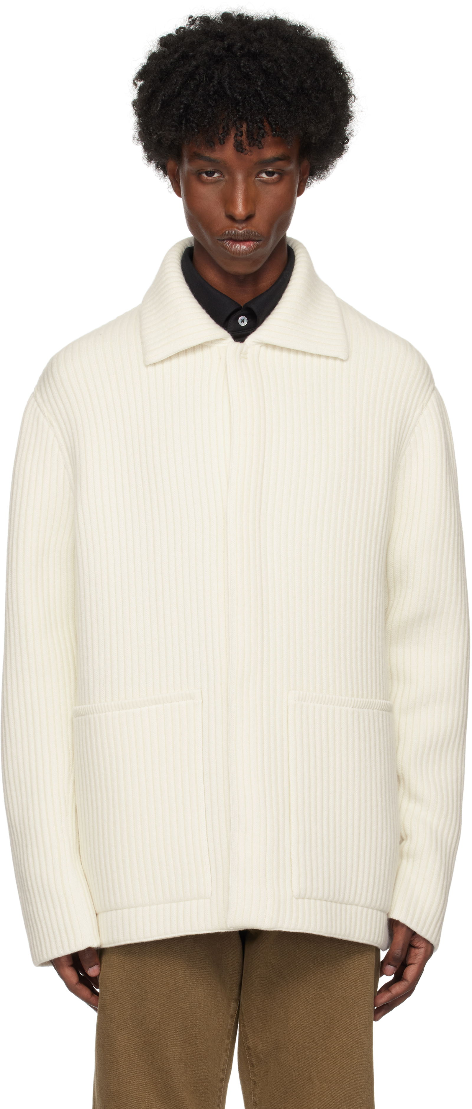 Wool and Cashmere Chore Jacket