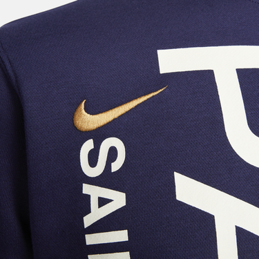 Mikina Nike Football Crew-Neck French Terry Sweatshirt Navy | DV4596-498, 3