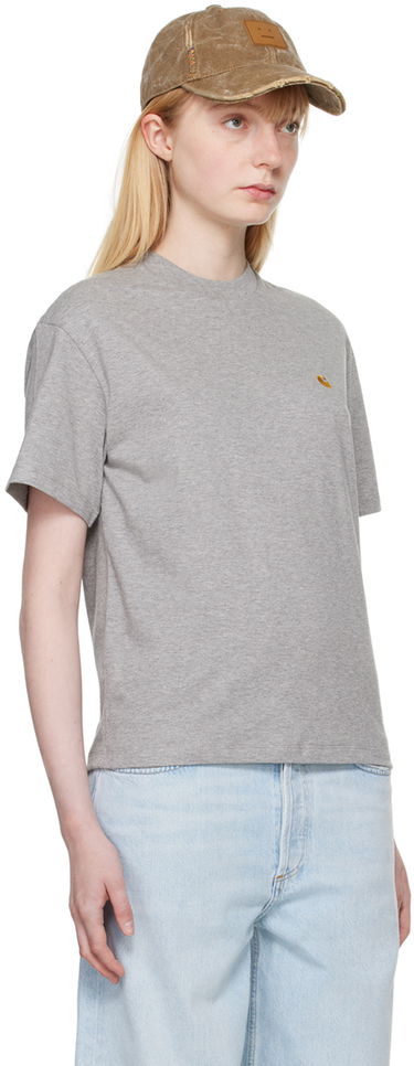 Tričko Carhartt WIP Gray Chase T-Shirt Šedá | I033045 00MXX, 1