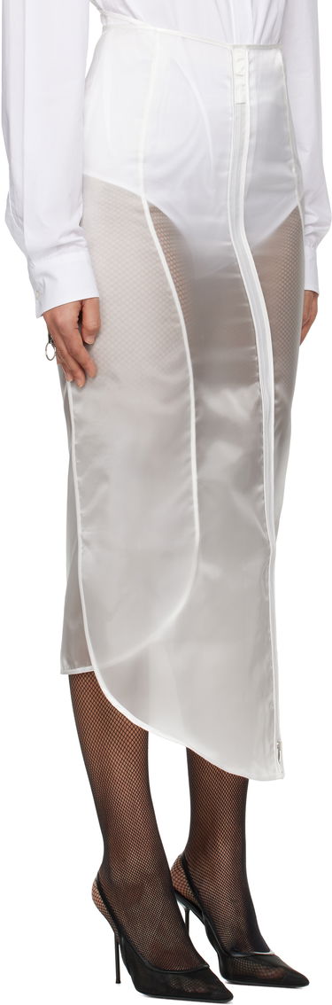 Sukňa Coperni Coperni Organza Maxi Skirt Biela | COPJ68F3014, 1