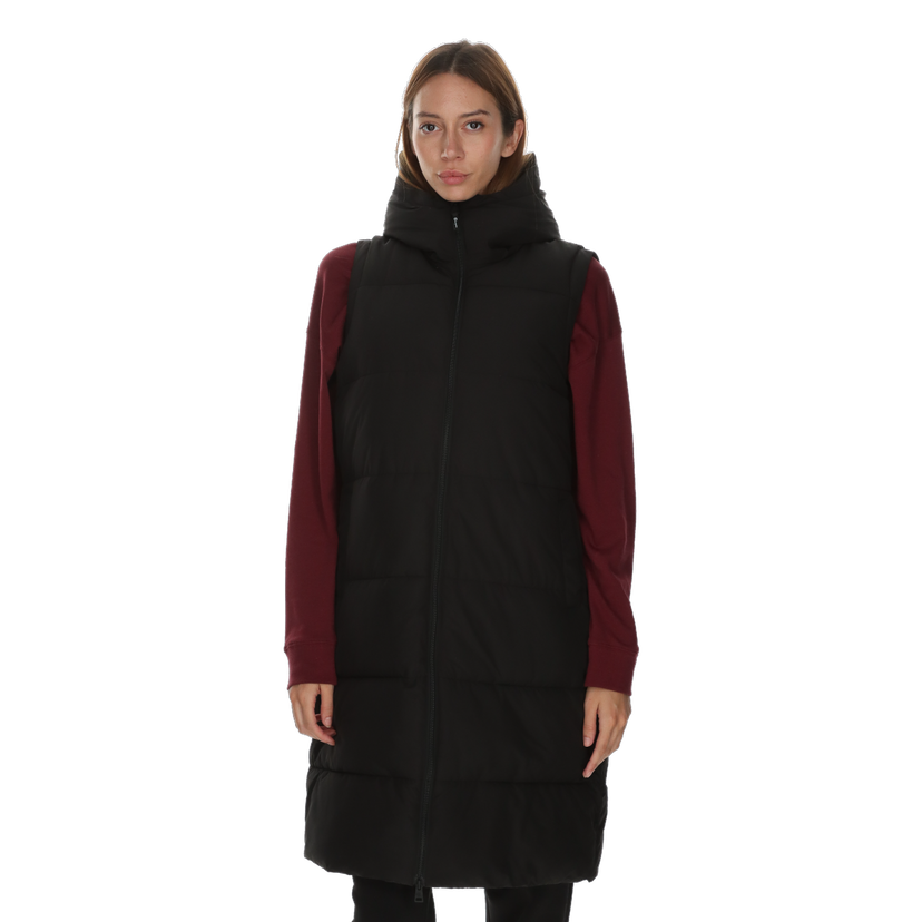 Vesta Champion Long Hooded Puffer Vest Freny Čierna | CHA253F500-01