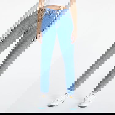 Džínsy CALVIN KLEIN JEANS High Rise Mom Jeans Modrá | J20J219528 1AA, 0