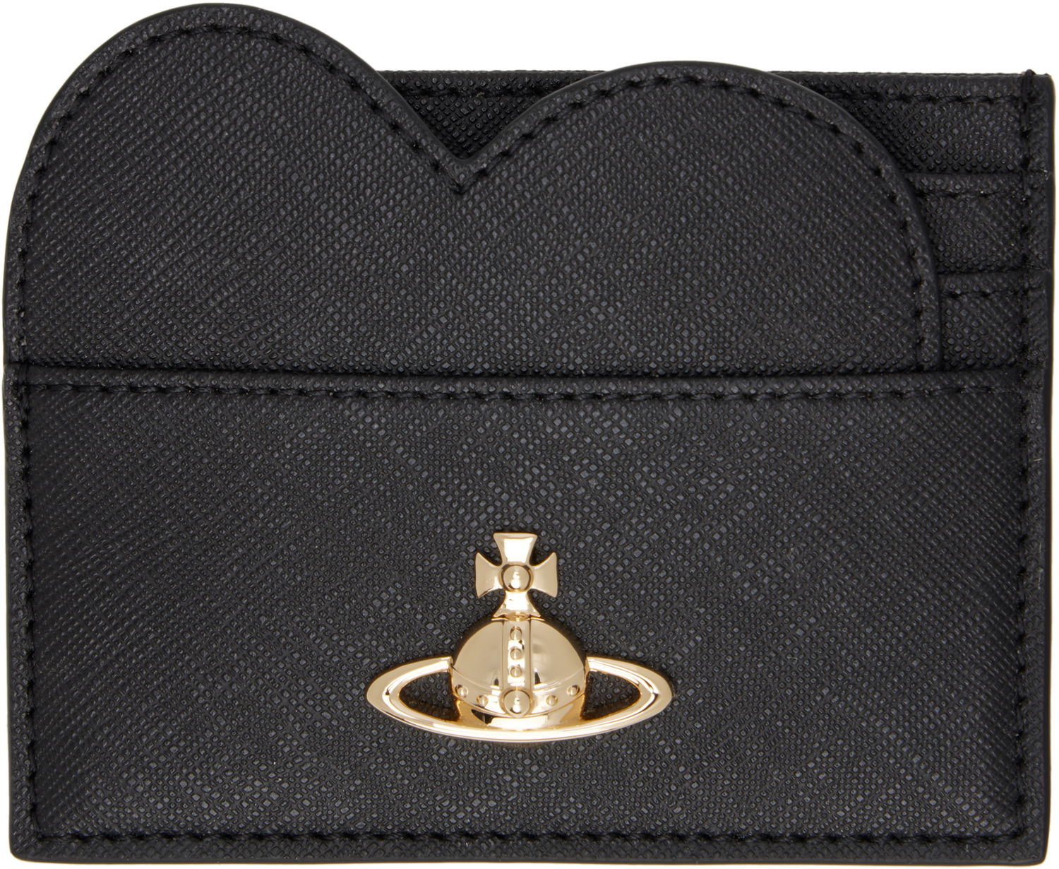 Peňaženka Vivienne Westwood Vivienne Westwood Heart Card Holder Čierna | 54030008W-S0021-, 0