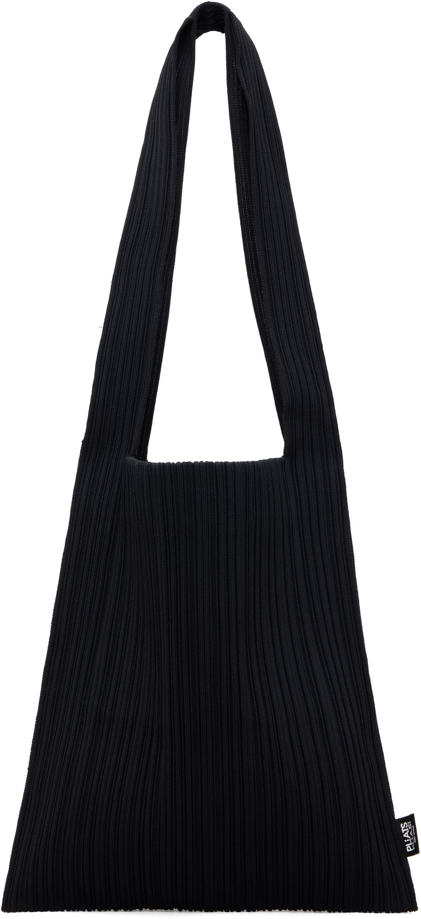 Tote bag Pleats Please Issey Miyake PLEATS PLEASE ISSEY MIYAKE Crepe Knit Tote Čierna | PP59AG672